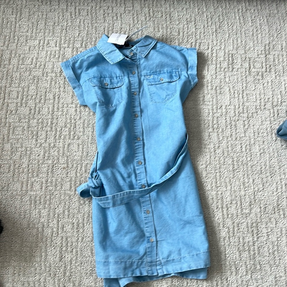 Calvin Klein jeans faux denim dress